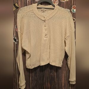Billabong Cream Essentials Knit Top